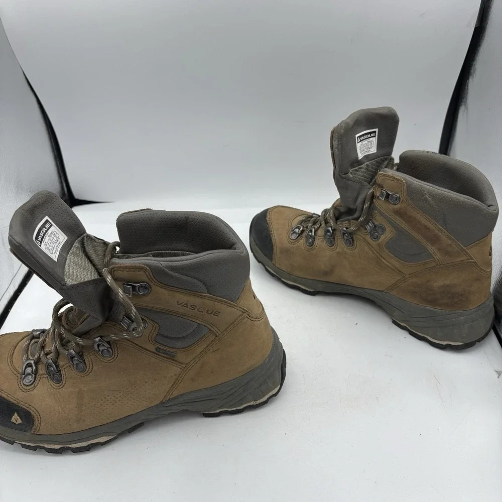 Vasque Boots Womens Size 10 M St Elias Brown Gore-tex 7161‎ Hiking Camp